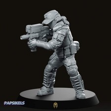 Pcpd Tactical Reaction Force Unit C Miniatur