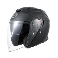 Offener Motorradhelm mit