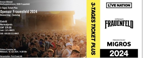 Oaf frauenfeld tages ticket - oaf,