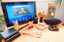 wie NEU Sony Xperia Z2 16GB l XXL SET GOLD l 10Zoll FullHD l Android Tab Rosa