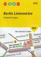 Berlin Liniennetze 2025 BVG Fahrplan U-Bahn S-Bahn Straßenbahn Tram Regionalbahn