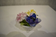 Radnor Staffordshire England Blumenschale Rosen Fine Bone China Hand Made Deko