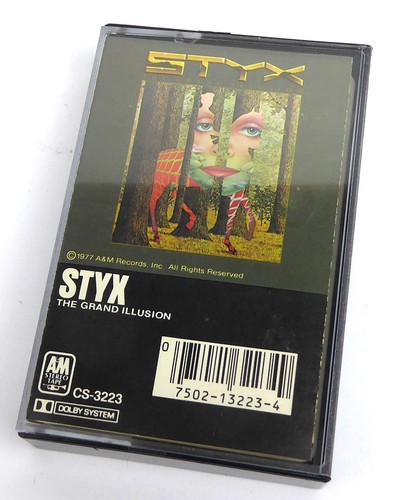 Musikkassette styx grand - styx,