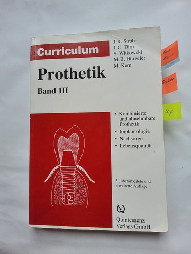 Curriculum der prothetik - der, 3