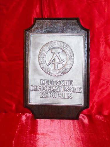 Original schild grenze ddr - original, nva