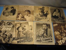 24 Stück Film Kurier Programme 1930/40.Jahre.Stars,Filme der Zeit,Großformat 2