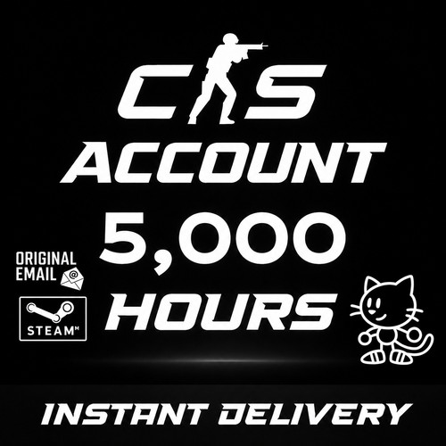 Cs2 steam account 5000 hours - cs2,