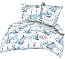 4tlg.Seersucker Bettwäsche