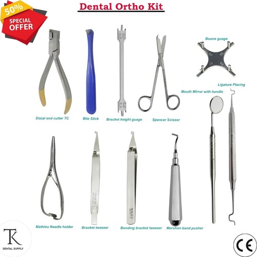 Dental kieferorthopädie set - kieferorthopädie,