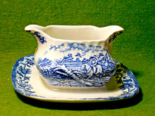 Original MYOTTS COUNTRY LIFE Sauciere Blau UNBENUTZT