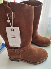 ZARA WILDLEDERSTIEFEL GR.28