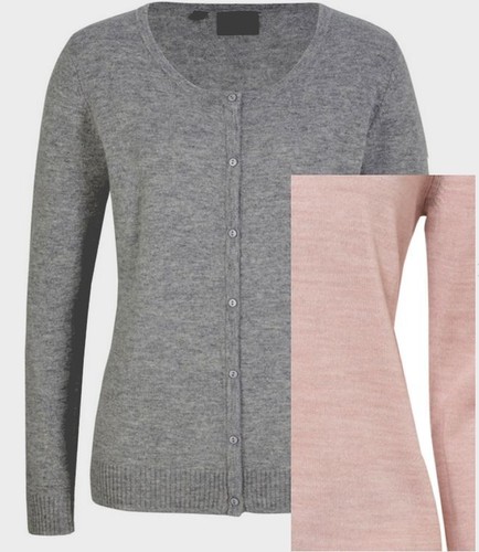 Damen strickjacke rosa - rosa, pastell