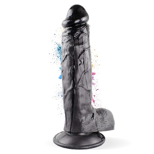 Dildo xxl 24cm mit - 24cm, hoden