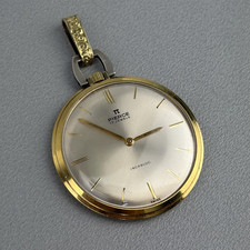 Vergoldete Umhängeuhr "Pierce