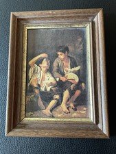 Bild aus Unsere kleine Galerie - Trauben u. Melonenesser - Murillo Reproduktion