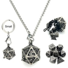 Würfelset Mini DND Metall