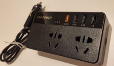 200W 12V   24V -  220V Auto Inverter Spannungswandler KFZ Wechselrichter USB DE 