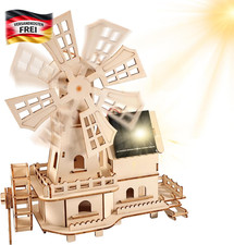 Holzpuzzle windmühle - 3d,