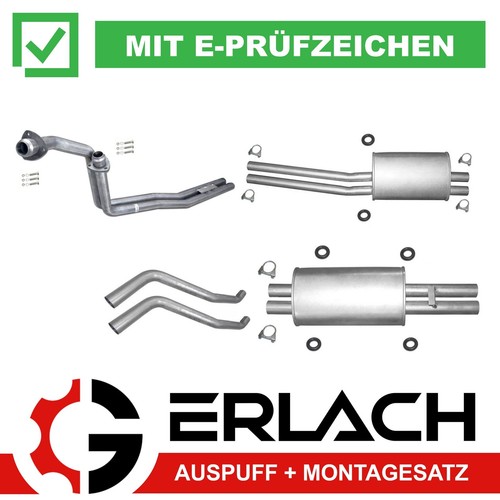 Auspuffanlage für mercedes - auspuffanlage,