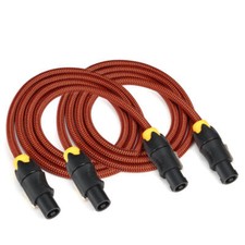 XLR BuchseVierkernOhmKopfFieberLautsprecherkabel reines KupferLautsprecherKabel 