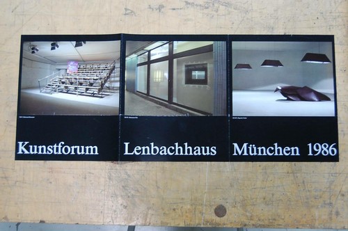 Plakat kunstforum lenbachhaus - plakat,