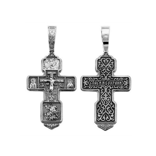 Kreuz anhänger orthodox aus - anhänger,