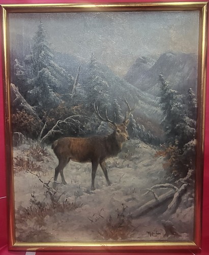 Antikes ölgemälde - antikes,