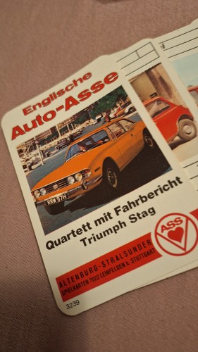 Klassisches ass quartett - ass,