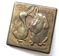 Blechabzeichen Fasnet Fasnacht