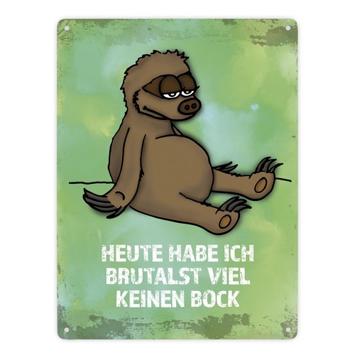 Metallschild xxl schild - xxl,