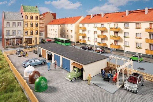 Auhagen 11484 garagen mit - auhagen,