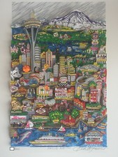 Charles fazzino original 3d - charles,