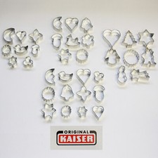 Kaiser Ausstechformen Set 8/12 tlg Plätzchen Kekse Weihnachten Ausstecher