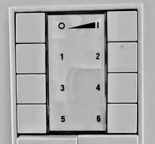 Jung Einbau Wandschalter ZLLLS5004M für PHILIPS HUE Zigbee