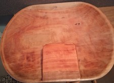 Obstschale mit Schneidebrett aus Madagaskar Neuer Unbenutzter Artikel 