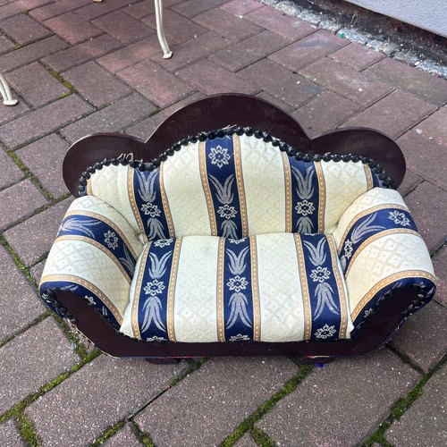 Vintage puppen bären sofa - vintage,