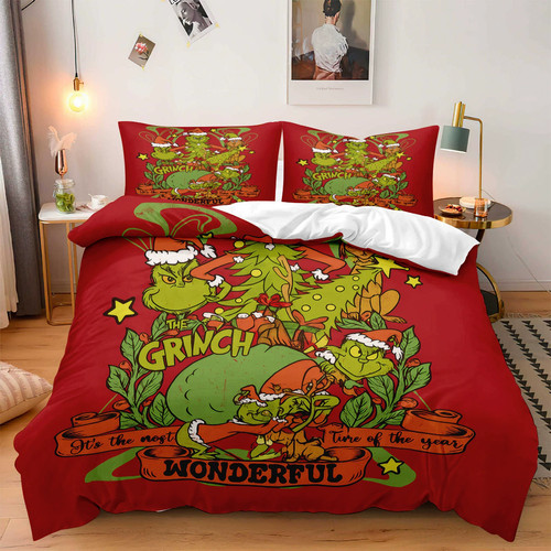 The grinch bettwäsche set - bettwäsche,