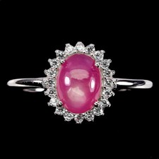 925 Sterlingsilber Ring Ovaler