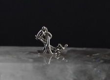 Charm Anhänger Silber Spielplatz Wippe mit Kindern 3D - besonders & spaßig 