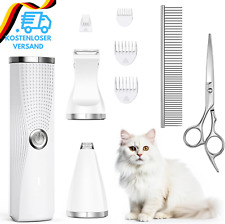 Bautrium Leise Schermaschine Katze Set,Profi Haarschneidemaschine Für Katzen Hun