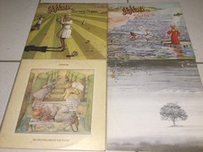 4 LP VINYL SAMMLUNG / ROCK / GENESIS / FOXTROT, NURSERY CRYME,WIND AND WUTHERING