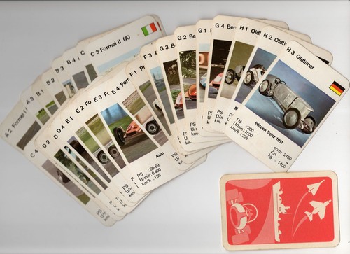 Altes auto quartett oldtimer - altes,