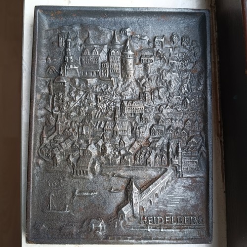 Gusseisen relief platte - gusseisen,