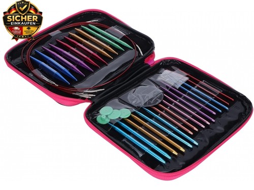 Bunte rundstricknadel - bunte,