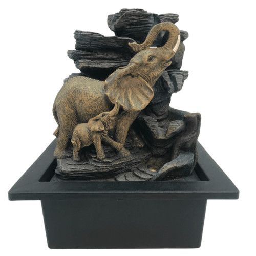 Elefant fortuna indoor brunnen - indoor,