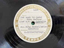 Humoresk Melodios UNISSUED Schellackplatte Ich Such In Jeder Frau Manina