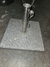 43/1  Outdoor / Garten / Terrace / schwerer Granit Sonnen Schirmständer