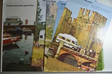Prospekt Wohnmobile Mercedes Basis James Cook Condor Hymermobil Karmann etc 1980