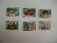 Briefmarken Grenada Disney (Lady and the tramp), ungestempelt