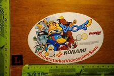 Alter Aufkleber Computer Nintendo Videospiel KONAMI Palcom Parodius